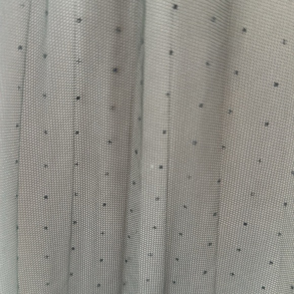 🐦‍⬛ H&M Tulle Swiss French Dot A-line midi Skirt size 12 - Picture 2 of 11